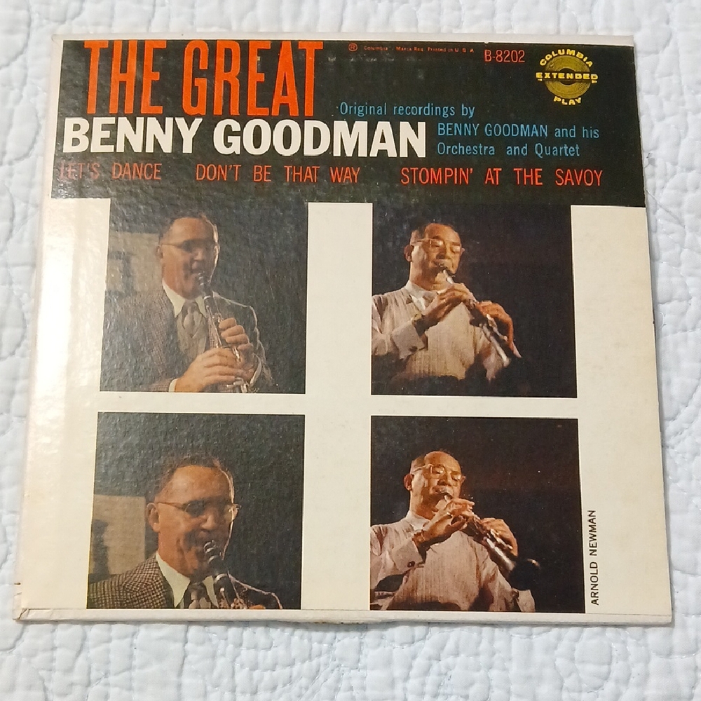 The Great Benny Goodman- 45 Rpm - B-8202